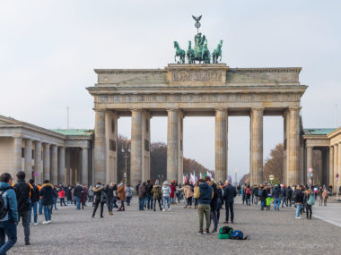Brandenburger Tor monument bygning Berlin